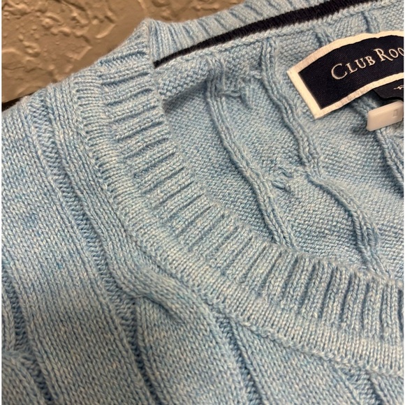 Club Room Light Blue Sweater - Picture 5 of 9